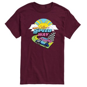 Men's - Hot Wheels - California Speedway 70S Short Sleeve Graphic T-Shirt - 1 of 4