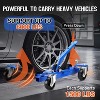 Heavy-Duty Car Dolly Set - 6000 LBS Capacity Wheel Dollies with Tire Jack (Choose 1/2/3/4-Piece Configurations) - 3 of 4