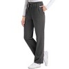 Collections Etc Comfortable Elastic Waist Cotton Drawstring Knit Pants - 2 of 4