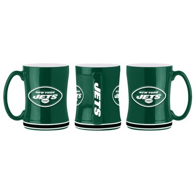 NFL New York Jets Relief Mug Green - 14oz