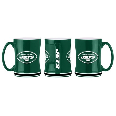 NFL New York Jets Relief Mug Green - 14oz