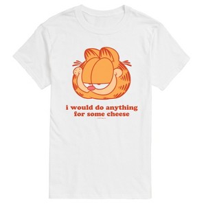 Men's - Garfield - Anything For Cheese Short Sleeve Graphic T-Shirt - 1 of 3