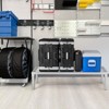 VEVOR Aluminum Dunnage Rack, 48” x 20” Commercial Food Floor Rack, 12” Off the Floor, 1800 lbs Capacity All-Welded Aluminum Storage Rack - 2 of 4