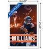 Trends International NFL Chicago Bears - Caleb Williams 24 Framed Wall Poster Prints - 3 of 4
