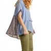 Women's Animal Print Layered Top - umgee - 2 of 4