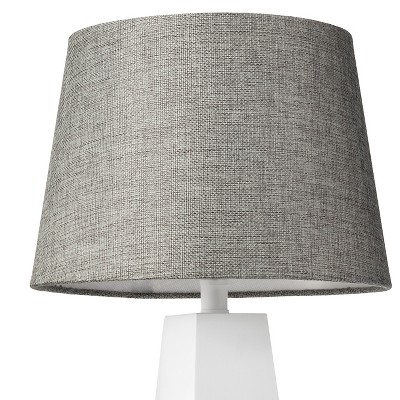 target white lamp shade