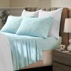 Artisan Wash Boho 100% Cotton Crisp Percale Deep Pocket Sheet Set by Blue Nile Mills - 2 of 4