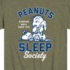 Boys' - Peanuts - Peanuts Sleep Society Short Sleeve Graphic T-Shirt - 2 of 4