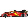Ferrari 499P Hypercar #50 "2022 Launch Edition" Red with DISPLAY CASE Limited Edition to 599 pieces 1/18 Model Car by BBR - 4 of 4