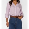 Women's Elisa Button Up Shirt - Velvet Heart - 3 of 4