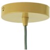 Pendant Lamp - Gold/Black  and Clear 110-120V 1PC - 4 of 4