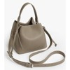 FATMOON Trendy Bucket Handbags - Women's Spring PU Leather Shoulder Crossbody Bag with Removable Strap - 2 of 4