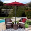Best Choice Products 7.5ft Heavy-Duty Outdoor Market Patio Umbrella w/ Push Button Tilt, Easy Crank - 3 of 4