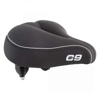 Cloud-9 Unisex Cut Out Bicycle Comfort Seat Cruiser Airflow Relief Channel Black