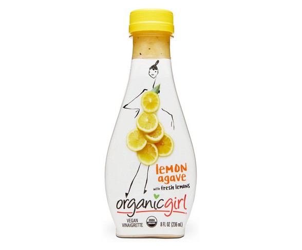 OrganicGirl Organic Vegan Lemon Agave Vinaigrette Dressing - 8oz
