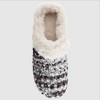 Isotoner Women's Sweater Knit Amanda Hoodback Slippers - 3 of 4