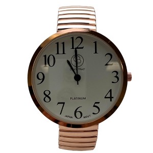 Olivia Pratt Stretch Band Big Face Shiny Colors Women Watch - 1 of 3