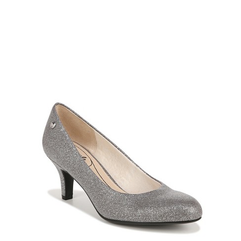 Lifestride Womens Parigi Pumps Pewter Faux Leather 7 M : Target