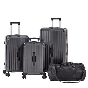 Luggage Set with Bag, Hard Shell Luggage Sets with Spinner Wheels & TSA Lock, Expandable Carry on Luggage Suitcase Sets3 Piece Set (20/24/29) - 1 of 4