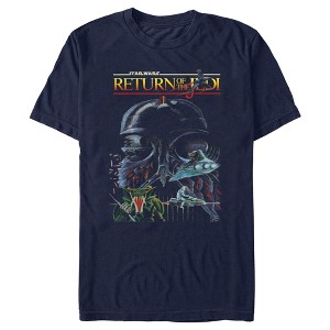 Men's Star Wars: Return of the Jedi Darth Vader Retro Poster T-Shirt - 1 of 4