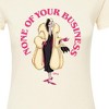 Women's - Disney Villains - None Of Ur Business Fitted Graphic T-Shirt - 2 of 3