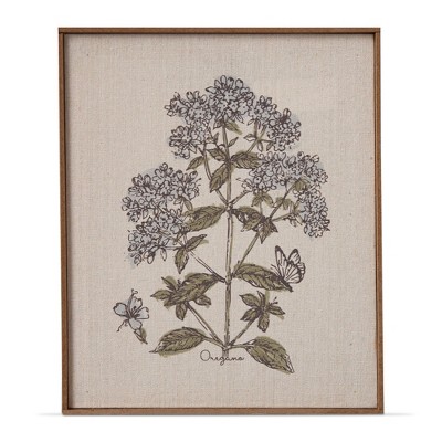 tagltd Oregano Wall Art 12 x 10 x 1.2 Inches.