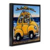 Stupell Industries Groovy Pet Beach Buggy, 25" x 25" - 3 of 4