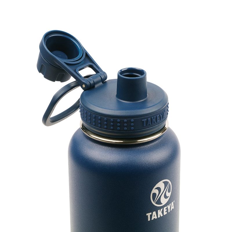 Takeya 40oz Actives Insulated Stainless Steel Water Bottle with Spout Lid, 3 of 12