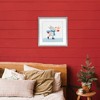 Stupell Industries Ice Skating Bunny with Star Framed Print Under Glass Art - 3 of 4