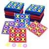 4E's Novelty offers a Bulk 48 Pack of Foam Tic Tac Toe Games, perfect for Kids' Birthday Party Favors, Goody Bag Fillers, and Educational Toys - 2 of 4