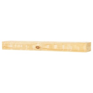 Country Living Bodie Floating Mantel Shelf with Distressed Reclaimed Accents - 1 of 4
