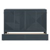 Whisen Clever Design Murphy Bed, Folded into a Cabinet with Large Drawer,USB Ports and Outlets - 4 of 4