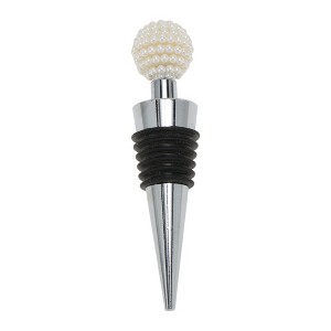 Unique Bargains Beaded Ball Stopper (with Stem) Aluminum Alloy TPE 3.15"x0.79"x0.79" 1 Pc - 1 of 3