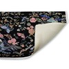 Stupell Industries Dark Flowers & Garden Friends Printed Plush Bath Mat And Bath Rug, Design By Ani Del Sol, 18"X30" - 2 of 4
