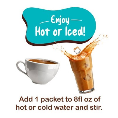 FlavCity Cafe Medium Roast Cinnamon Single Serve Instant Coffee - 0.45oz