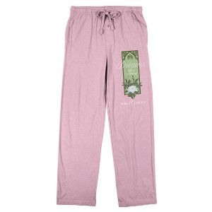 White Lotus Dream Area Gateway Women’s Cradle Pink Sleep Pajama Pants - Large - 1 of 4