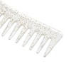 Unique Bargains Wide Tooth Hair Comb All Purpose Detangling Styling Comb Plastic Clear 1 Pcs - 4 of 4