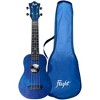 Flight TUS-35 Travel Soprano Ukulele Dark Blue - 3 of 4