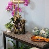Sunnydaze Indoor Home Decorative Cascading Caves Waterfall Tabletop Water Fountain with LED Lights - 14" - 3 of 4