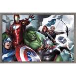 Trends International Marvel Cinematic Universe - Avengers - Assemble Framed Wall Poster Prints