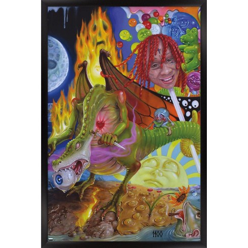 Juice Wrld - Fighting Demons Album Cover Poster