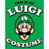 Juniors Womens Nintendo This is my Luigi Costume T-Shirt - 2 of 4