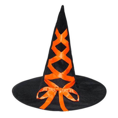 Underwraps Costumes Witch Hat With Ribbon Adult Costume Accessory ...