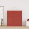vidaXL Paper Bags 50 pcs with Handles Red 17.7x6.7x18.9" - 2 of 4