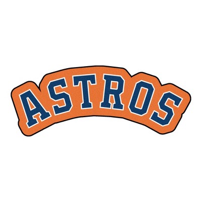 MLB Houston Astros 30"x33" Script Rug