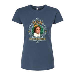 Women's - ELF - Christmas Son Of A Nutcracker Fitted Graphic T-Shirt - 1 of 3