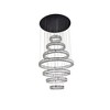 Elegant Lighting Monroe 7 - Light Chandelier in  Black - 2 of 4