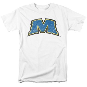 Morehead State University Official Distressed Primary Adult T Shirt, White, Small - 1 of 4