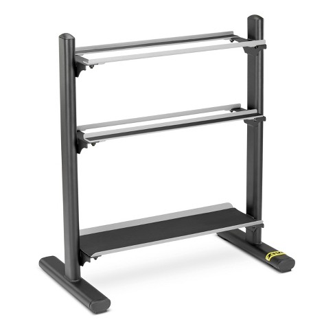 3 Tier Dumbbell/Kettlebell Rack - Universal Storage