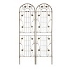 NicBex Raised Garden Bed with Trellis 86.7"x19.7"Garden Trellis Rustproof Lattice Panels, Flower Support for Outside - 4 of 4